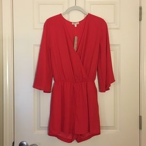 Red romper!